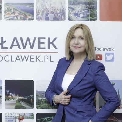 Zastępca Prezydenta Miasta Włocławek, Pani Monika Jabłońska.